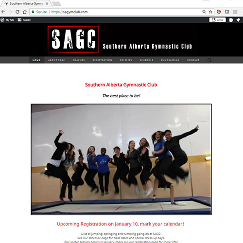 Gymnastics Photo Slider Image