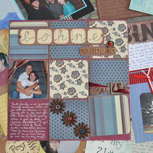 Scrapbooking Photo Slider Image
